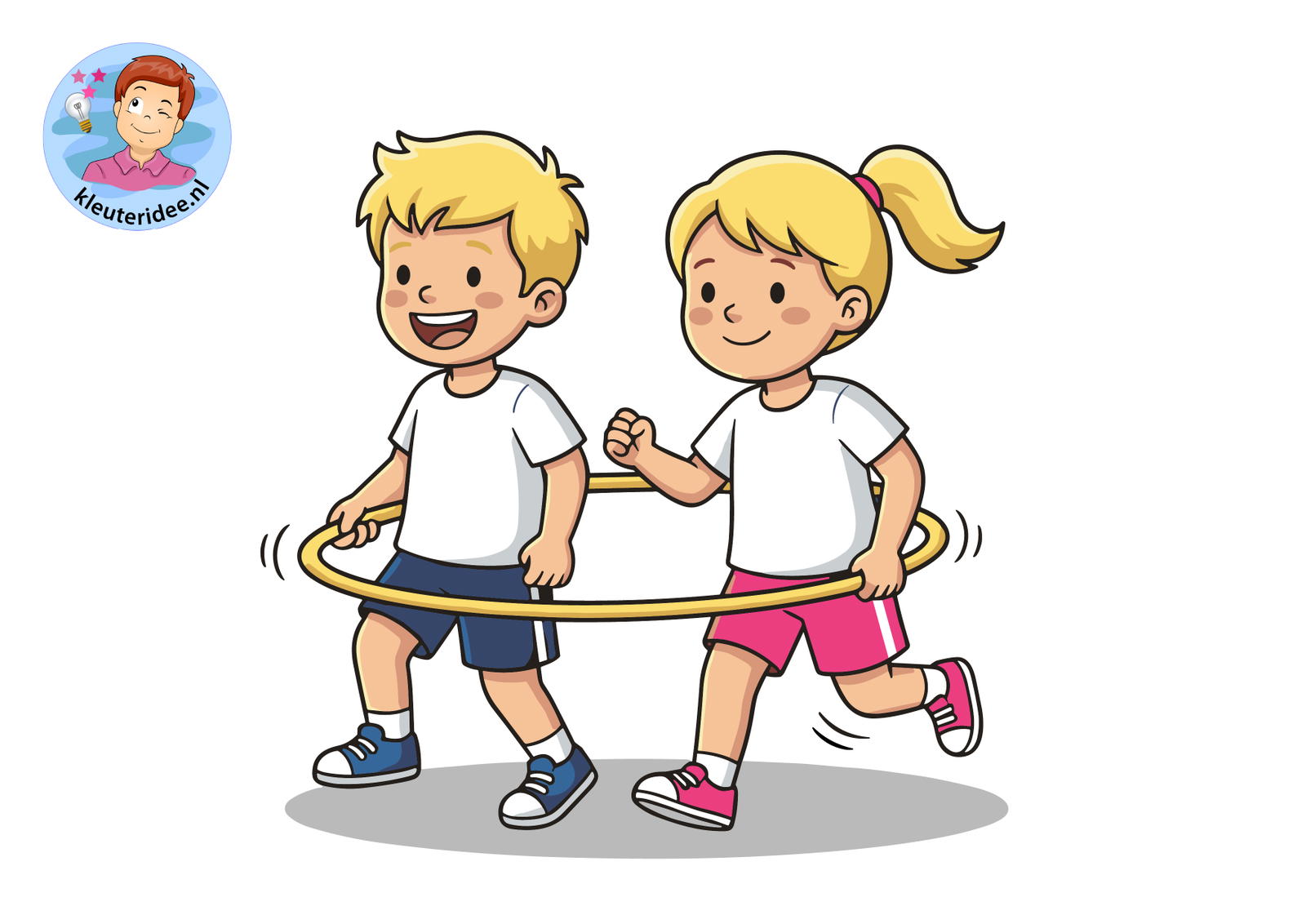 gymles voor kleuters met hoepels 4  kleuteridee